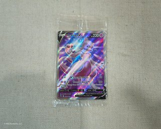 Sealed 2022 Pokemon Sword & Shield Promos Mewtwo V Trading Card
