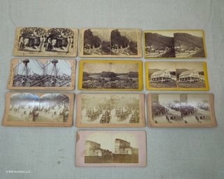 Assorted Antique Steroview Cards Group