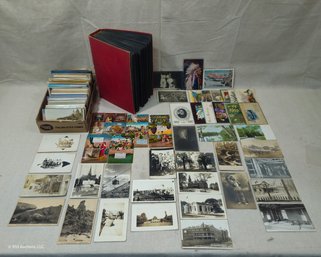 Assorted Antique & Vintage Post Cards Group