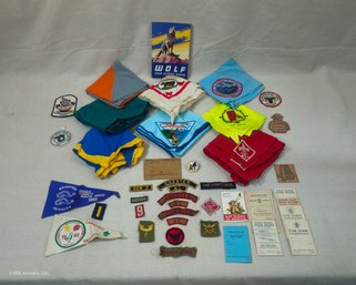 Assorted Vintage Boy Scout (BSA) & Cub Scout Memorabilia Group