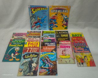 Assorted Vintage Comic Books Group
