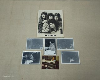 Assorted Vintage Whitch Pop Rock Music Band Photos Group