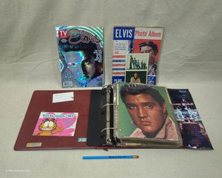 Vintage Elvis Scrapbook & Other Group