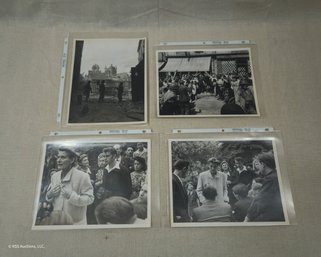Assorted Vintage WWII U.S. Army Signal Corps French Liberation Black & White Press Photos Group