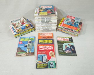 Assorted Vintage Popular Mechanics & Other Magazines Group