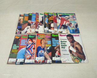 Assorted Vintage Sports Illustrated Magazines Group