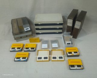 Assorted Vintage Slides & Accessories Group