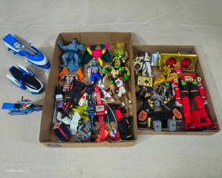 Assorted 1990's Toys Group- Parts & Pieces