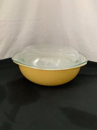 Pyrex Promotional Pineapple Covered Round Casserole