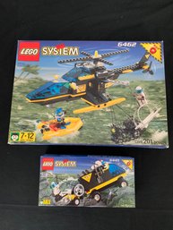 Lego Town: Res-Q Sets 6462 & 6445 Minifigures, Manuals & Boxes