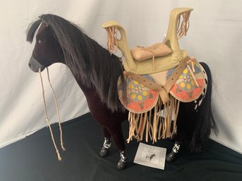 American Girl Kaya's Horse Steps High W/saddle