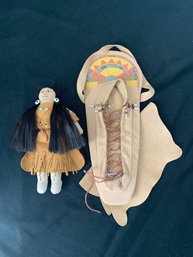 American Girl Kaya's Doll & Cradleboard