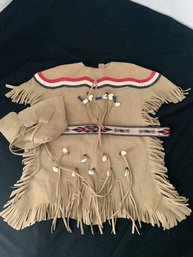 American Girl Kaya's Adorned Deerskin Dress Outfit