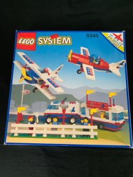 Lego Classic Town Airport Set 6345 Aerial Acrobats Minifigures, Manual & Box