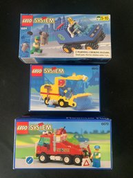 Lego Classic Town Traffic Sets 6564, 6649 & 6670 Minifigures, Manuals & Boxes