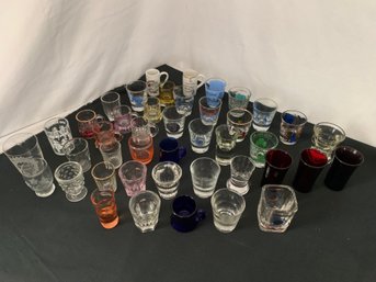 Group Of Miscellaneous Souvenir Shot Glasses ~43