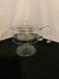 Pyrex 6-Cup Flameware Percolator Coffee Pot #7756