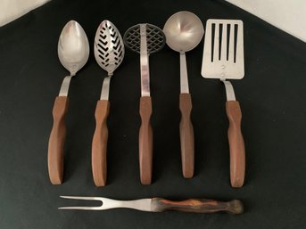 Cutco 5 Piece Kitchen Utensil Set Plus Carving Fork