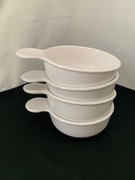 Corning Ware Set Of ~4 Grab It 15 Oz Casseroles/bowls