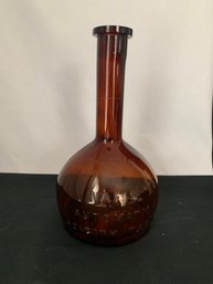 Vintage Amber NAFIS Automatic Acidity Test Bottle/beaker
