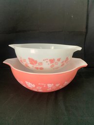 Pyrex Gooseberry 2 Piece Cinderella Bowl Set