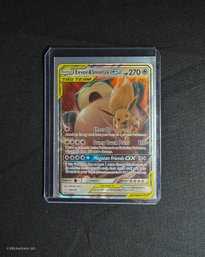 2019 Pokemon Sun & Moon: Team Up Snorlax & Eevee GX Trading Card