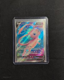 2021 Pokemon Sword & Shield: Fusion Strike Mew V Trading Card