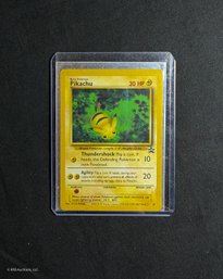 2000 Pokemon WOTC Black Star Promo Pikachu Trading Card