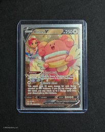 2022 Pokemon Sword & Shield: Silver Tempest Trainer Gallery Blissey V Trading Card