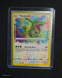 2020 Pokemon Sword & Shield: Vivid Voltage Rayquaza Trading Card