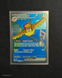 2023 Pokemon Scarlet & Violet: Obsidian Flames Pidgeot EX Trading Card