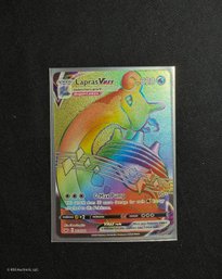 2020 Pokemon Sword & Shield Base Set Lapras VMax Trading Card