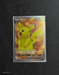 2022 Pokemon Sword & Shield: Brilliant Stars Pikachu V Trading Card