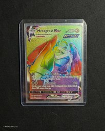 2021 Pokemon Sword & Shield: Chilling Reign Metagross VMax Trading Card