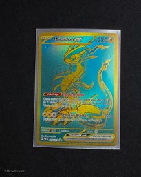2024 Pokemon Scarlet & Violet: Paldean Fates Miraidon EX Trading Card