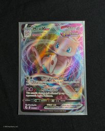 2021 Pokemon Sword & Shield: Fusion Strike Mew VMax Trading Card