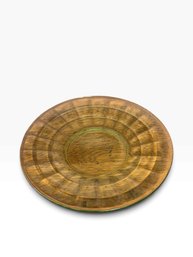 Vintage Uranium Glass Dinner Plate