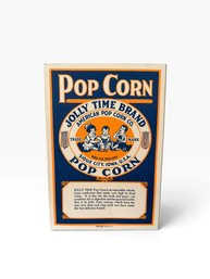 Rare 1930 Jolly Time Popcorn Advertising Display Box