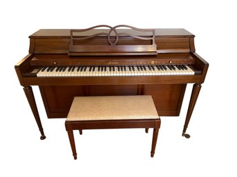 Acrosonic By Baldwin Upright Piano With Bench