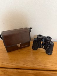 Vintage Bushnell Insta-Focus Binoculars With Original Carrying Case