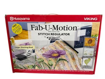 Husqvarna Viking Fab-U-Motion Fabric Mover With Stitch Regulator  Quilter's Cruise Control