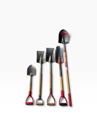 Assorted Shovels & Spades  5 Piece Lot