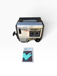 Honda EX800 Portable Generator  800 Watt With Owner's Manual