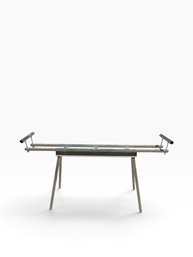 Iowa StableMate Contractor-Rated Material Support Stand With Rollers