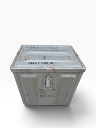 Vintage Military Detonating Fuzes Ammunition Storage Box