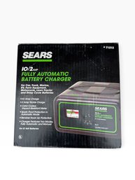 Sears 10/2 Amp Fully Automatic 12V Battery Charger  Model 28 71212