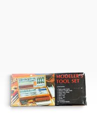 Vintage Modeler's Hobby Tool Set  29 Piece Kit