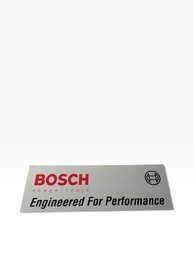Vintage Bosch Power Tools & Accessories Double-Sided Dealer Sign