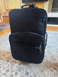 NorthCreek 3-Piece Rolling Luggage Set  Black Soft-Sided Suitcases