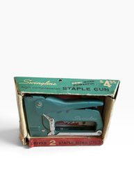 Vintage Swingline No. 101 High Compression Staple Gun W/ Original Box & Manual